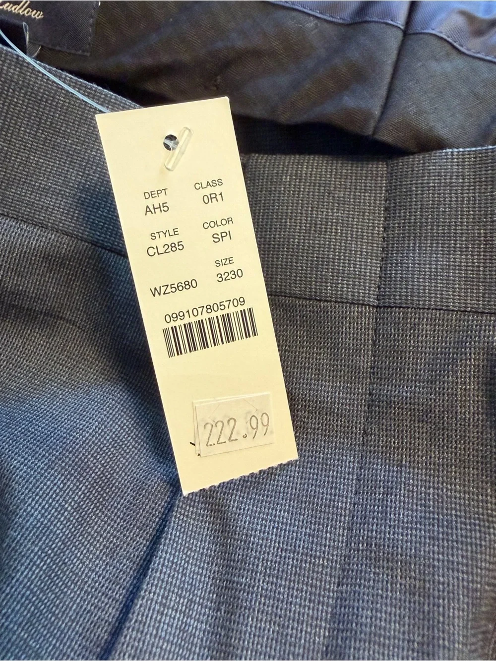 J. Crew Ludlow slim fit suit in Italian cotton blend 38R 32x30 pants NWT